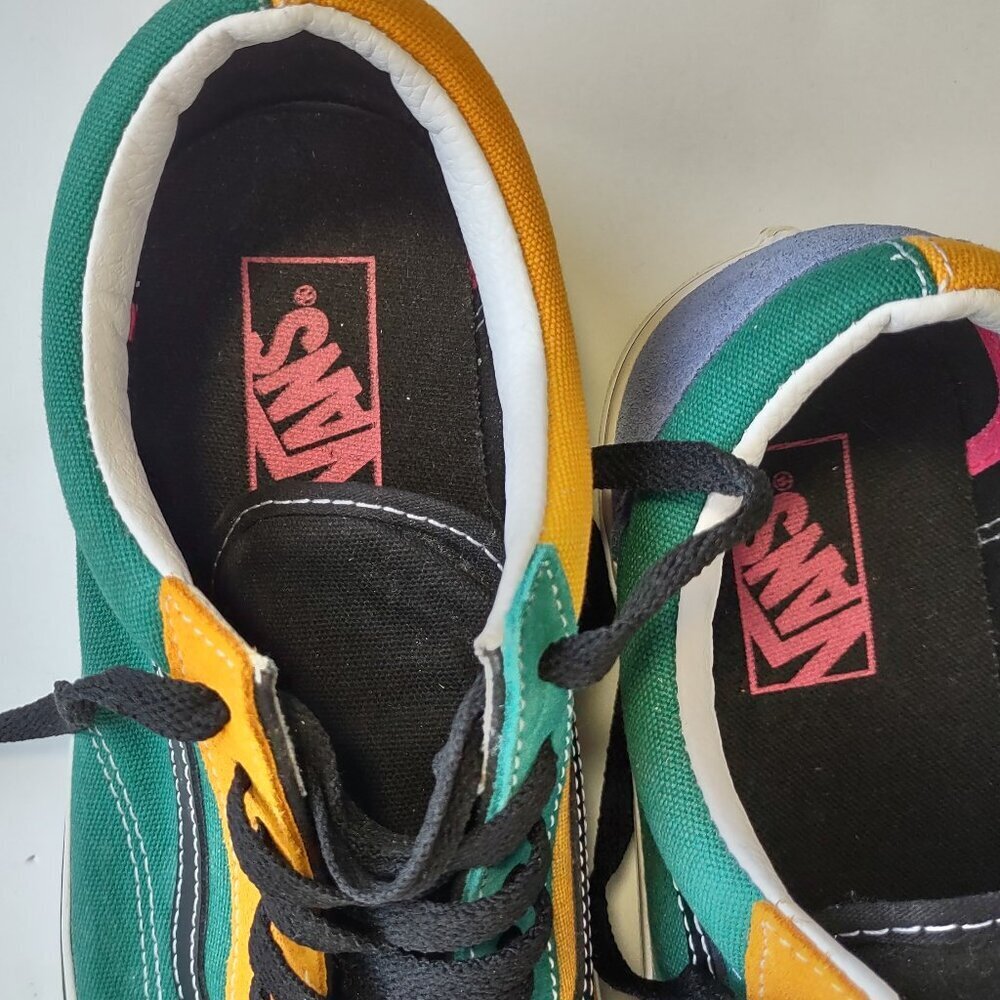 Vans Old Skool Lace Up Suede Sneakers Retro Skate Streetwear Men's Sz 10 - Picture 10 of 13